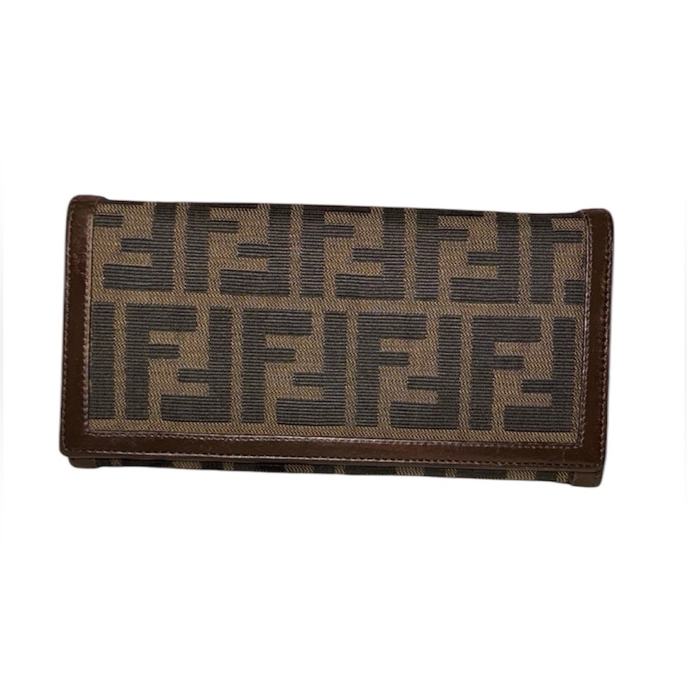 ❌SOLD❌Authentic Fendi zucca wallet